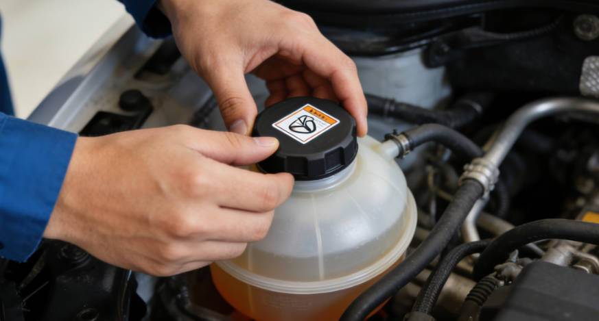 Replace the cap securely